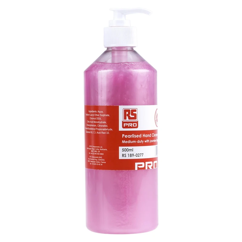 RS PRO Jasmine Professional Pearlised Hand Cleaner 500 ml Bottle 189-0277