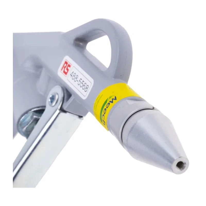 RS PRO Venturi Action Air Blow Gun with Aluminium Nozzle, 1/4 in BSP Inlet, 12 bar Operating Pressure, 50 dBA 488-5568