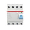 ABB F200 Series Residual Current Circuit Breaker 63A 4-Pole 30 mA Type A 1 kA 400V AC 2CSF204101R1630 - F204A-63/0.03