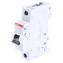 ABB System Pro M Compact Miniature Circuit Breaker, 1-Pole, 10A, Type C, 253V AC, 72V DC, 6kA 2CDS251001R0104 - S201C10