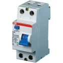 ABB Residual Current Circuit Breaker F200 Series 40A 2-Pole 300 mA Type A 1 kA 230V AC 2CSF202101R3400 - F202A-40/0.3