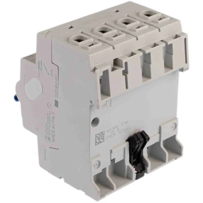 ABB Residual Current Circuit Breaker 25A, 4-Pole, 30mA Trip Sensitivity, Type A, 0.03 A 2CSF204101R1250 - F204A-25/0.03