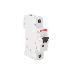 ABB System Pro M Compact Miniature Circuit Breaker, 1-Pole, 6A Current Rating, Type B Tripping 2CDS251001R0065 - S201B6