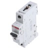 ABB System Pro M Compact Miniature Circuit Breaker, 1-Pole, 10A, Type B, 253V AC, 72V DC, 6kA 2CDS251001R0105 - S201B10