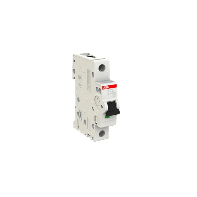 ABB System Pro M Compact Miniature Circuit Breaker, 1-Pole, 10A, Type B, 253V AC, 72V DC, 6kA 2CDS251001R0105 - S201B10