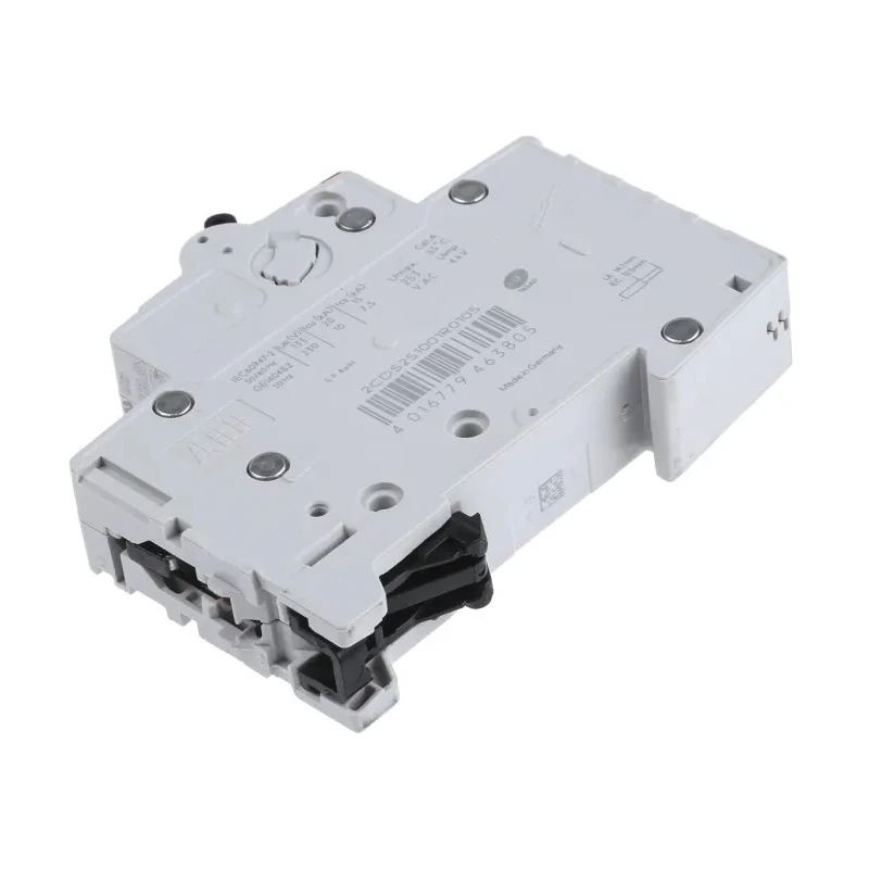 ABB System Pro M Compact Miniature Circuit Breaker, 1-Pole, 10A, Type B, 253V AC, 72V DC, 6kA 2CDS251001R0105 - S201B10