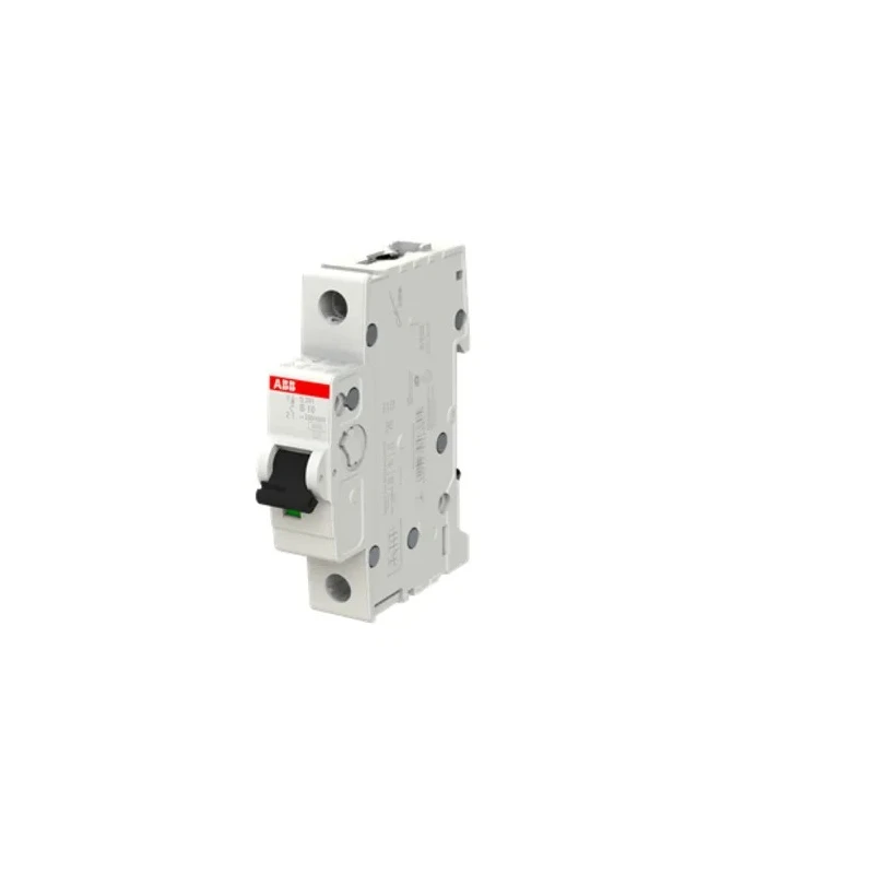 ABB System Pro M Compact Miniature Circuit Breaker, 1-Pole, 10A, Type B, 253V AC, 72V DC, 6kA 2CDS251001R0105 - S201B10