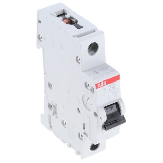 ABB System Pro M Compact Miniature Circuit Breaker, 1-Pole, 16A, Type C, 253V AC, 72V DC, 6kA 2CDS251001R0164 - S201C16