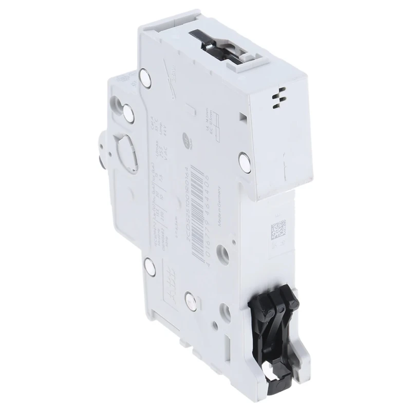 ABB System Pro M Compact Miniature Circuit Breaker, 1-Pole, 16A, Type C, 253V AC, 72V DC, 6kA 2CDS251001R0164 - S201C16