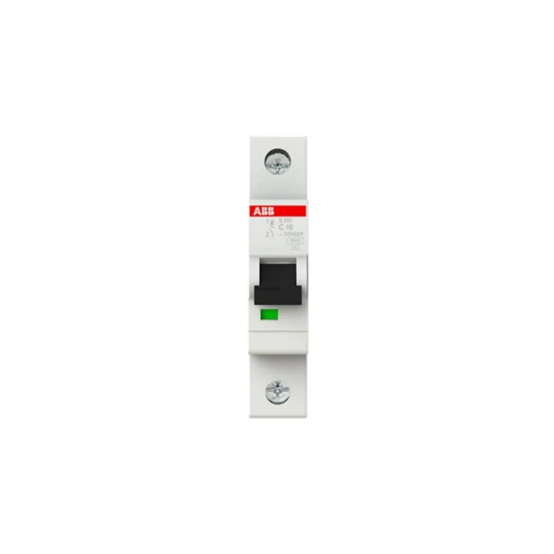 ABB System Pro M Compact Miniature Circuit Breaker, 1-Pole, 16A, Type C, 253V AC, 72V DC, 6kA 2CDS251001R0164 - S201C16