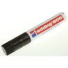 Edding Black Permanent Marker Pen with Chisel Tip 4mm Line Width 800-001