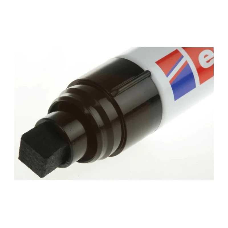 Edding Black Permanent Marker Pen with Chisel Tip 4mm Line Width 800-001
