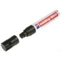 Edding Black Permanent Marker Pen with Chisel Tip 4mm Line Width 800-001