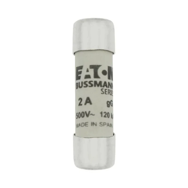 Eaton 2A Ceramic Cartridge Fuse 10 x 38 mm 500V AC gL, gG C10G2