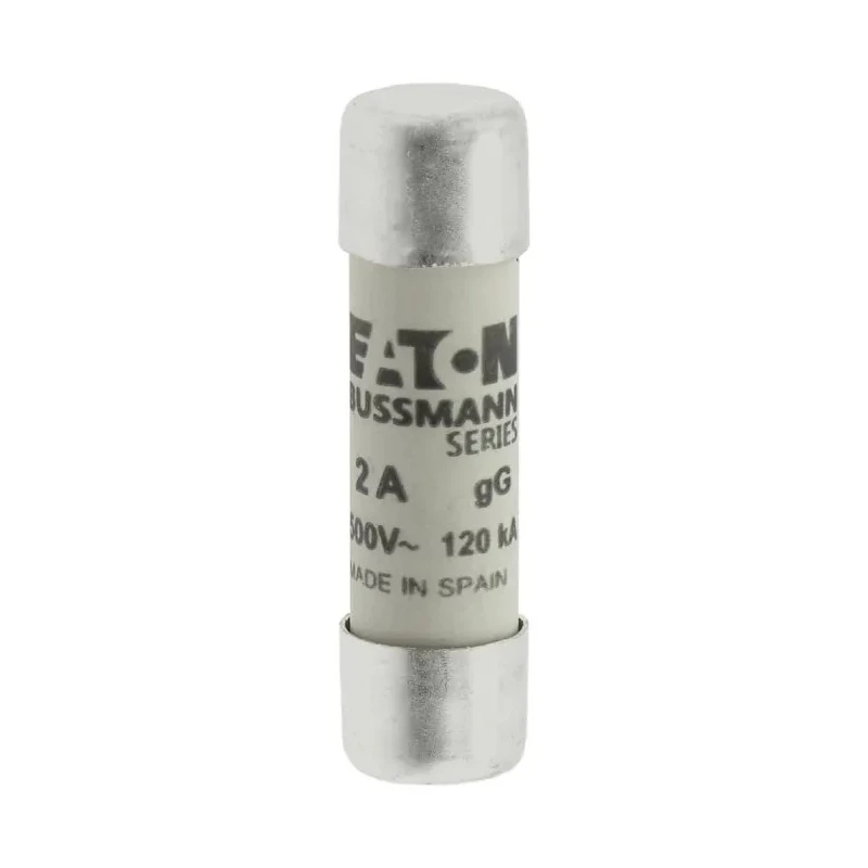 Eaton 2A Ceramic Cartridge Fuse 10 x 38 mm 500V AC gL, gG C10G2