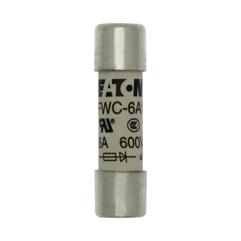 Eaton 6A F Ceramic Cartridge Fuse, 10 x 38 mm FWC-6A10F