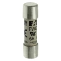 Eaton 6A F Ceramic Cartridge Fuse, 10 x 38 mm FWC-6A10F