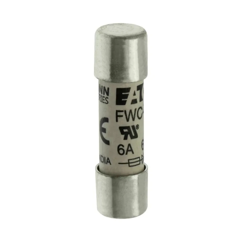 Eaton 6A F Ceramic Cartridge Fuse, 10 x 38 mm FWC-6A10F