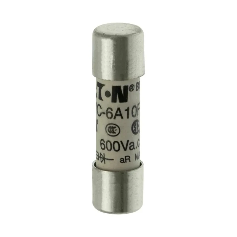 Eaton 6A F Ceramic Cartridge Fuse, 10 x 38 mm FWC-6A10F