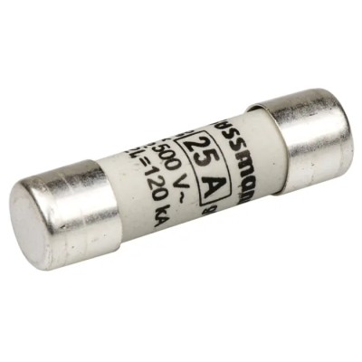 Eaton Ceramic Cartridge Fuse 25A 5 ST Speed 10 x 38 mm 500V AC C10G25