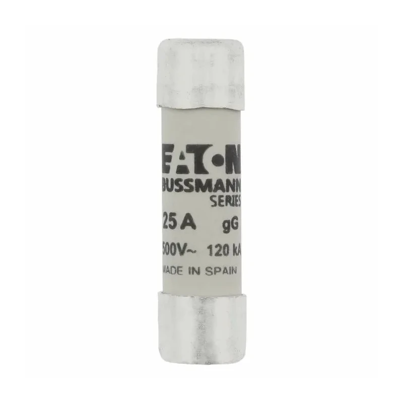 Eaton Ceramic Cartridge Fuse 25A 5 ST Speed 10 x 38 mm 500V AC C10G25