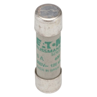 Eaton 6A Ceramic Cartridge Fuse 10 x 38 mm 500V AC High Breaking Capacity C10M6