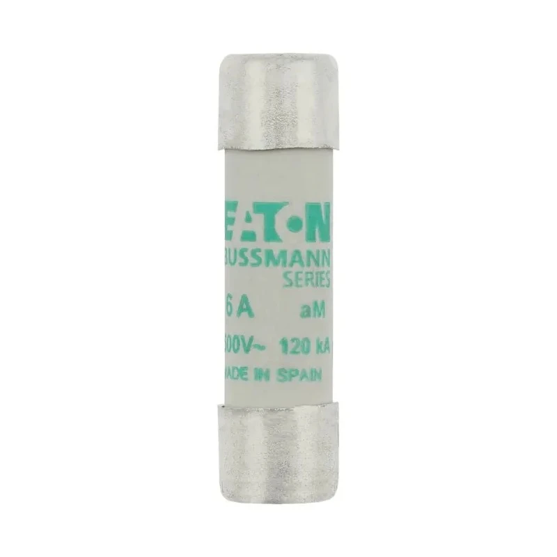 Eaton 6A Ceramic Cartridge Fuse 10 x 38 mm 500V AC High Breaking Capacity C10M6