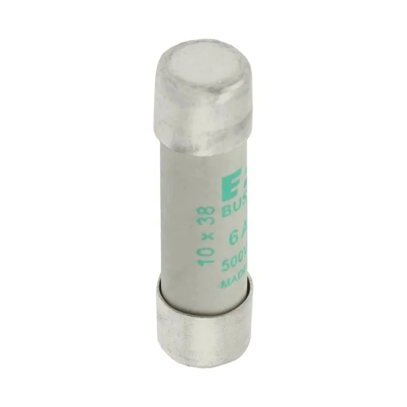 Eaton 6A Ceramic Cartridge Fuse 10 x 38 mm 500V AC High Breaking Capacity C10M6