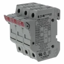Eaton Rail Mount Fuse Holder 32A Current, 690V AC, 3P-Pole, Polyethylene Terephthalate Case CHM3DU