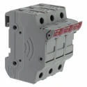 Eaton Rail Mount Fuse Holder 32A Current, 690V AC, 3P-Pole, Polyethylene Terephthalate Case CHM3DU