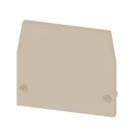 Weidmüller AP Series End Cover for Use with DIN Rail Terminal Blocks 0340560000