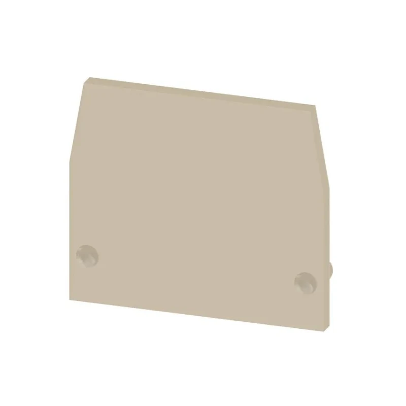 Weidmüller AP Series End Cover for Use with DIN Rail Terminal Blocks 0340560000