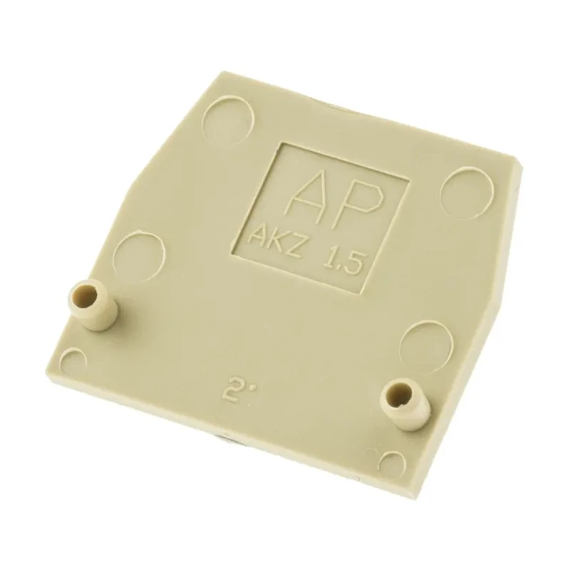 Weidmüller AP Series End Cover for Use with DIN Rail Terminal Blocks 0340560000