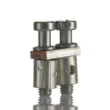 Weidmüller Q Series Jumper Bar for Use with DIN Rail Terminal Blocks, Copper Zinc Material, 24A Current Rating 0368200000