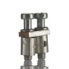 Weidmüller Q Series Jumper Bar for Use with DIN Rail Terminal Blocks, Copper Zinc Material, 24A Current Rating 0368200000