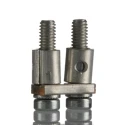 Weidmüller Q Series Jumper Bar for Use with DIN Rail Terminal Blocks, Copper Zinc Material, 24A Current Rating 0368200000
