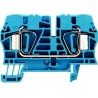 Weidmüller ZDU Series DIN Rail Terminal Blue, 6mm² Cable CSA, 1-Level Clamp Terminal, 800V, 57A Current 1608630000