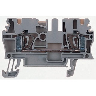 Weidmüller ZDU Series DIN Rail Terminal Brown 35mm² 1-Level Clamp 800V 125A 1739620000