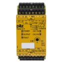 Pilz PSWZ X1P Safety Relay, 24V AC/DC, 240V AC/DC Coil Voltage, 2 Safety Contacts, 1 Auxiliary Contact, DIN Rail Mount 777949