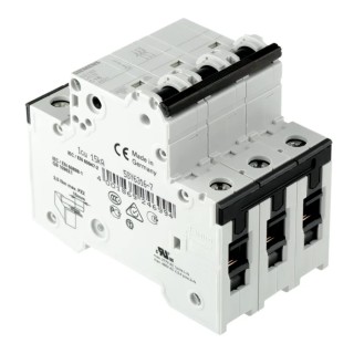 Siemens SENTRON Miniature Circuit Breaker, 3-Pole, 16A, Type C, 400V AC, 72V DC, 6 kA Breaking Capacity 5SY6316-7