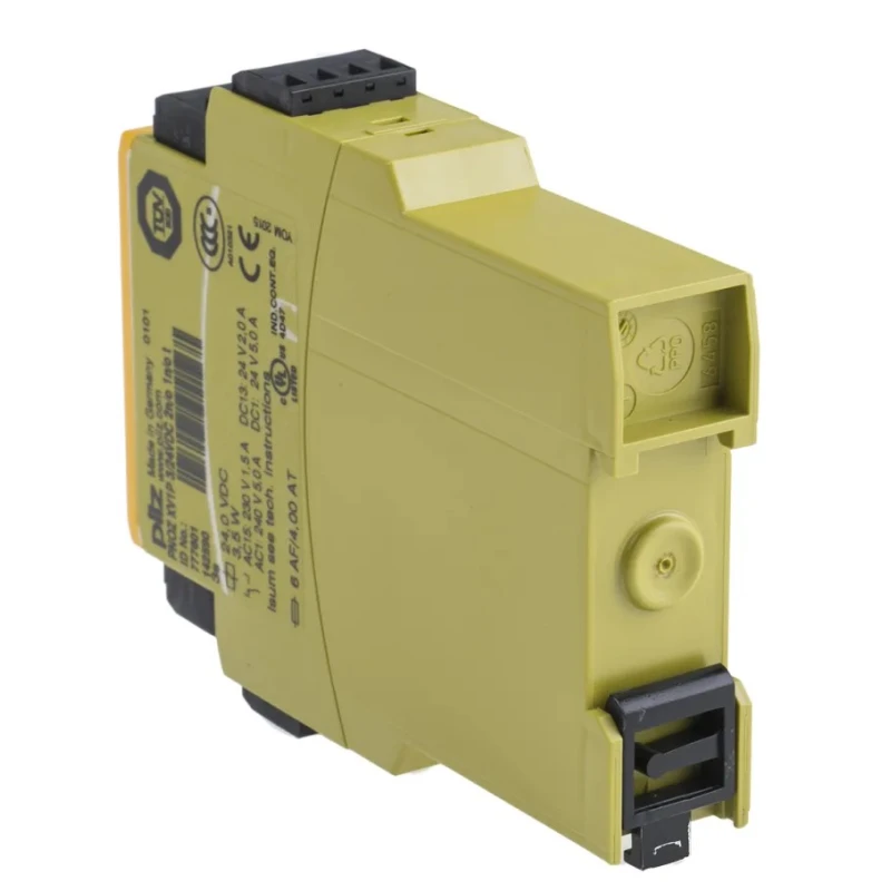 Pilz PNOZ XV1P 24V dc Safety Relay 2 Safety Contacts DIN Rail Mount IP20 Model 