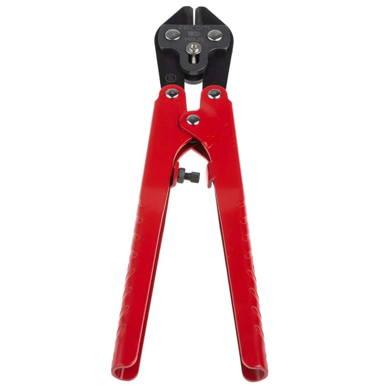 Facom Steel Bolt Cutter 210 mm Length 4 mm Cutting Capacity Hardened Pressed Steel Handles 997A.20