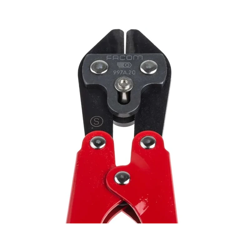 Facom Steel Bolt Cutter 210 mm Length 4 mm Cutting Capacity Hardened Pressed Steel Handles 997A.20