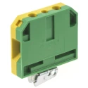 Weidmüller 2-Way EK 16 Earth Terminal Block, Nylon Housing, Screw Termination, 16mm², 80A, 800V, ATEX 0374660000