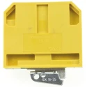 Weidmüller 2-Way EK 16 Earth Terminal Block, Nylon Housing, Screw Termination, 16mm², 80A, 800V, ATEX 0374660000