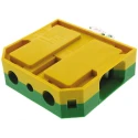 Weidmüller 2-Way EK 35 Earth Terminal Block, 35mm² Cable CSA, 145A Current, 800V, Screw Termination, Nylon 0354760000