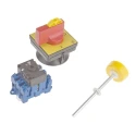 NEUTRAL 3-Pole Panel Front Mount Isolator Switch IP65 25A 7.5 kW KG20.T203/GBA024.VE