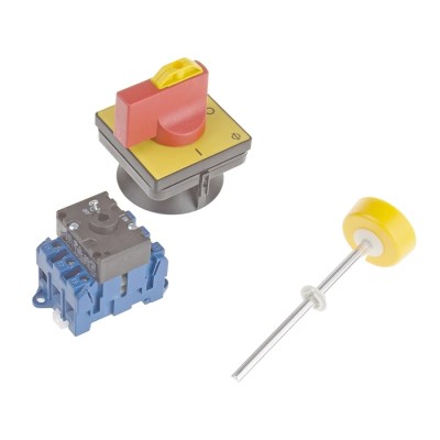 NEUTRAL 3-Pole Panel Front Mount Isolator Switch IP65 25A 7.5 kW KG20.T203/GBA024.VE