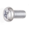 Yahata Neji Cross Pan Steel Machine Screw 10 mm M3 4979874451880