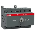 ABB 3-Pole DIN Rail Isolator Switch IP20, 16A, 690V AC, Black Handle 